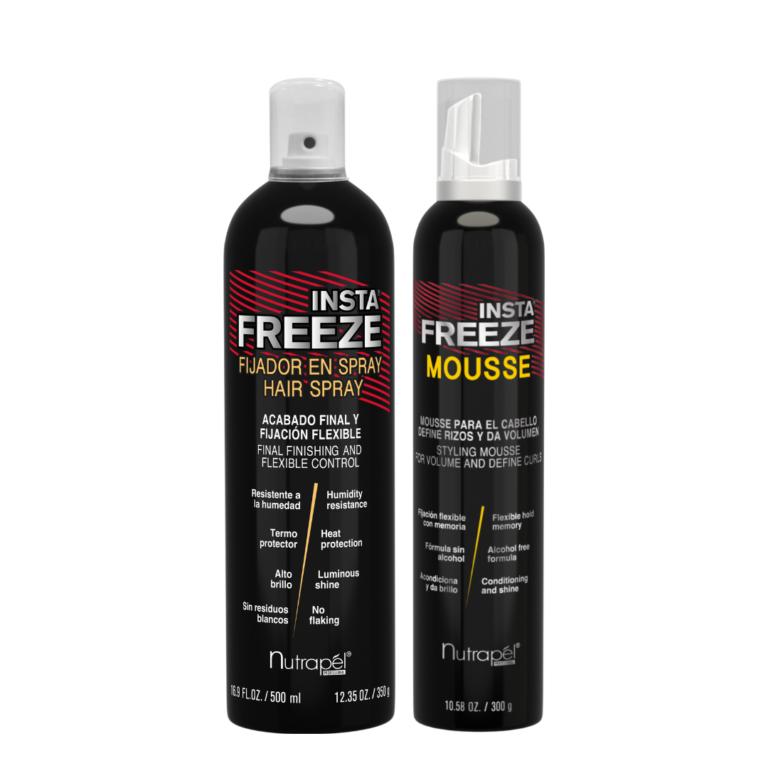 InstaFreeze Spray + InstaFreeze Mousse