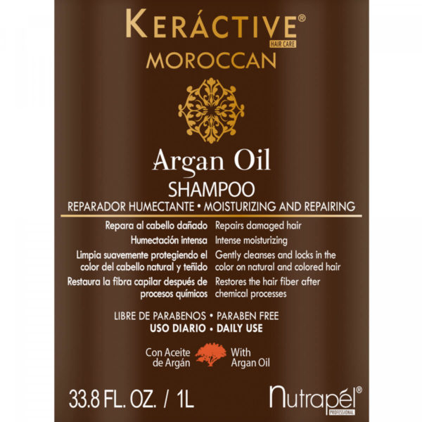 Keráctive Moroccan Argan Oil Shampoo 1L